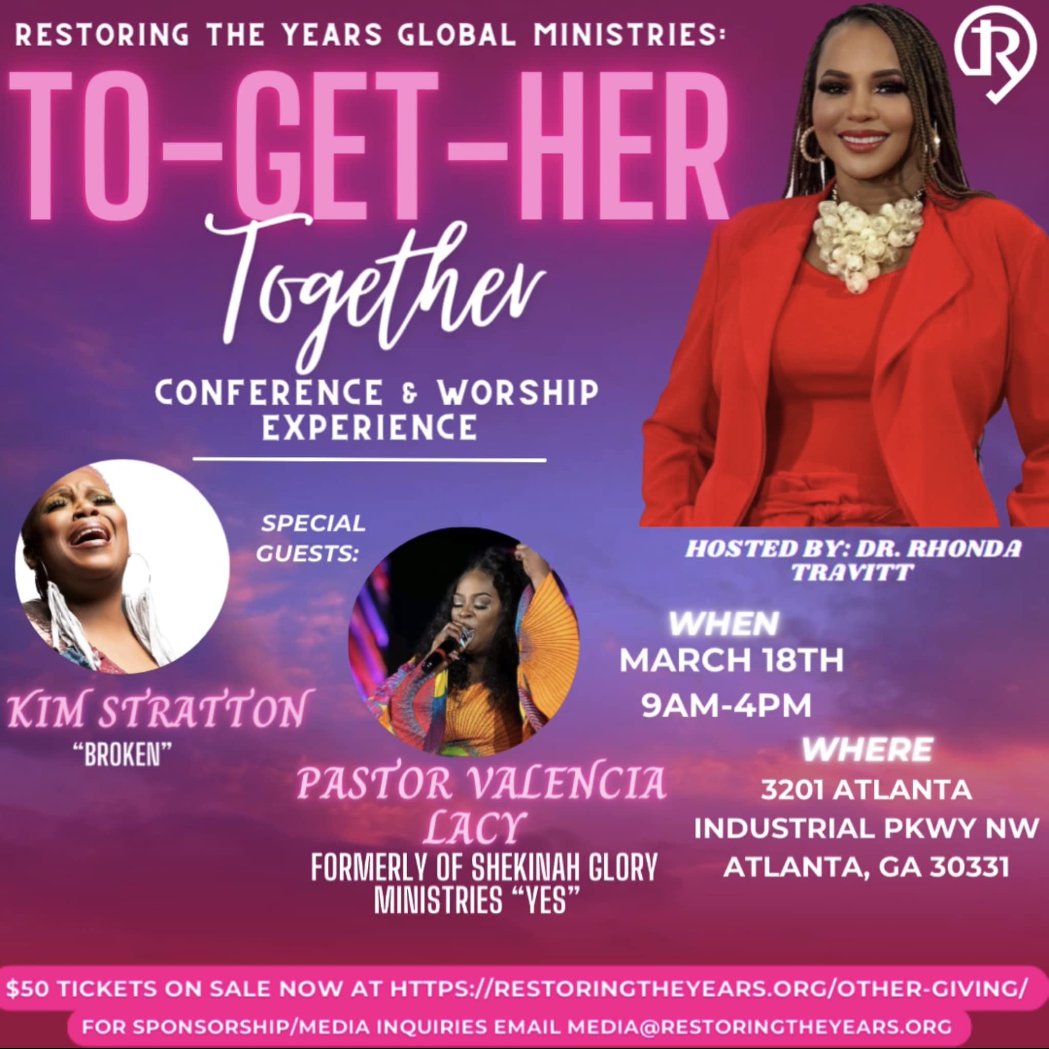 RTYGM To-Get-Her Together Conference & Worship Experience